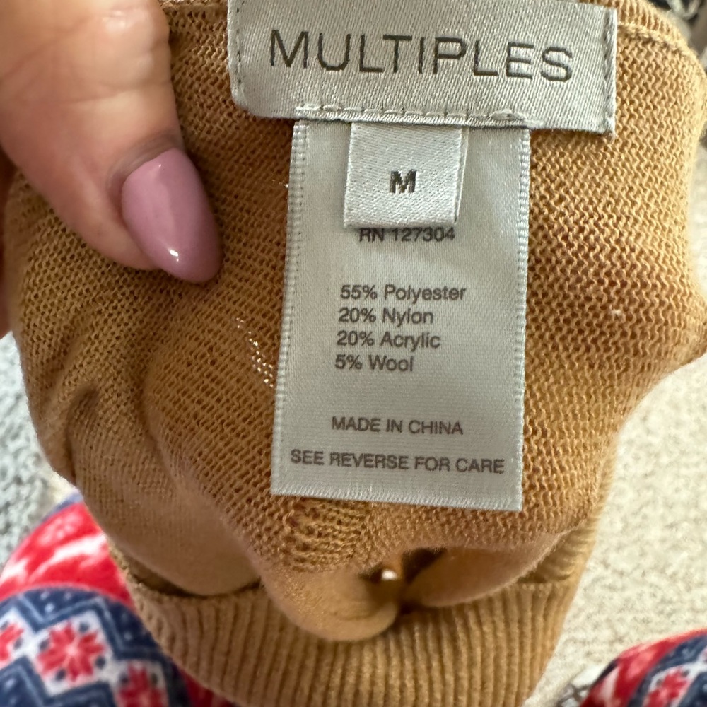 Multiples camel tunic - Picture 3 of 4